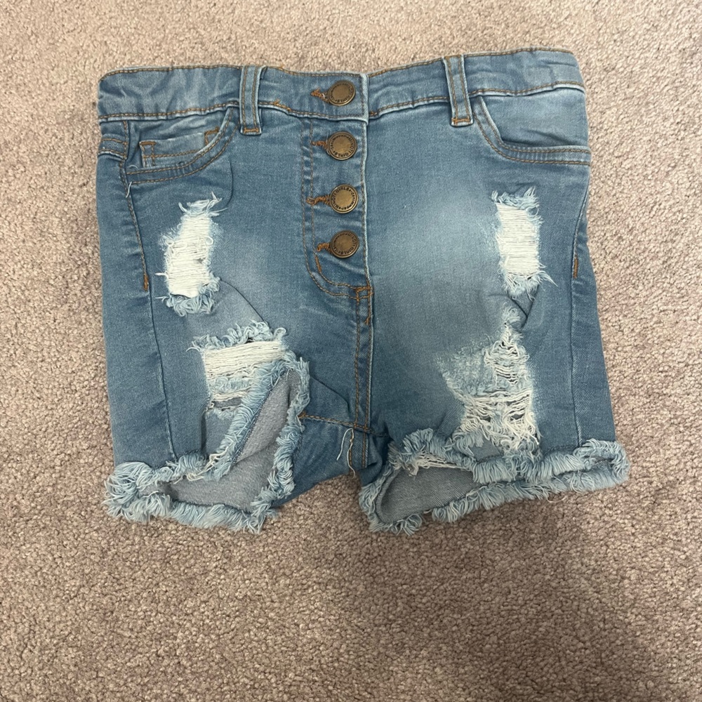 Ripped Kids Shorts